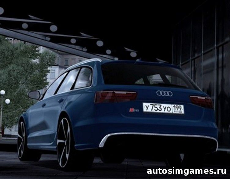 Audi Avant RS6 для city car driving 1.5.1