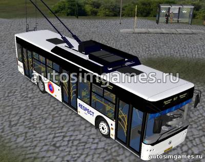 Троллейбус ЛАЗ E183A1 BETA для omsi 2