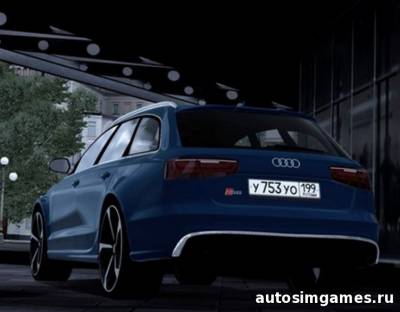 Audi Avant RS6 для city car driving 1.5.1