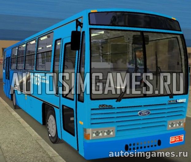 Автобус Caio Vitoria Ford B1618 для Omsi 2 скачать мод