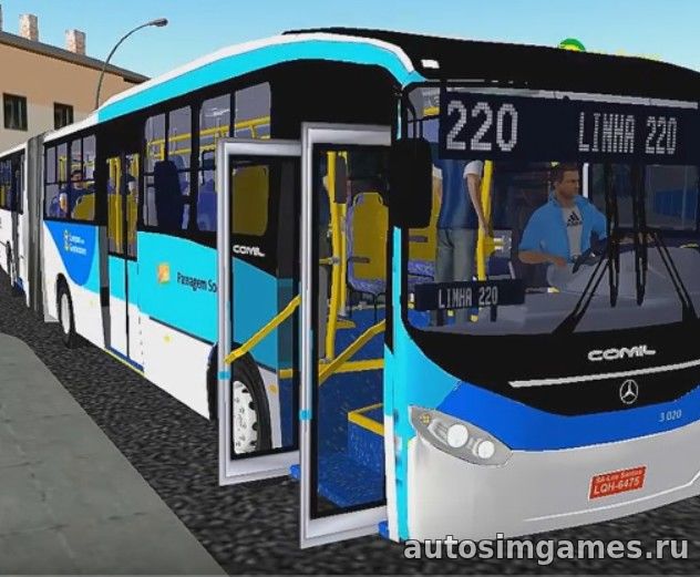 Мод автобус Comil Doppio BRT v2.0 для Omsi 2