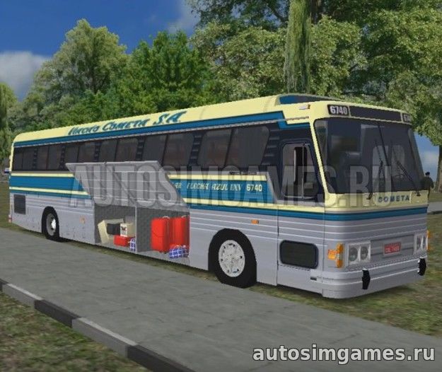 Автобус CMA Flecha Azul Scania K-113 для omsi 2 скачать мод