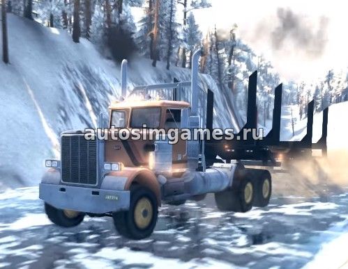 Зимняя карта Ice Road Trucker для Spintires 2016 03.03.16 скачать мод