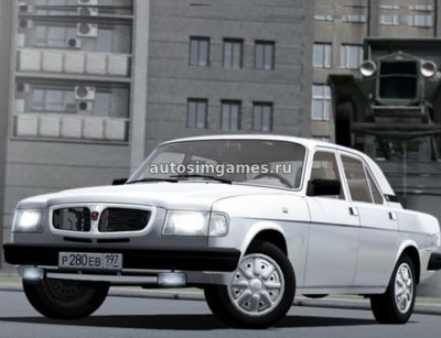 Газ-3110 Волга для City Car Driving 1.5.1