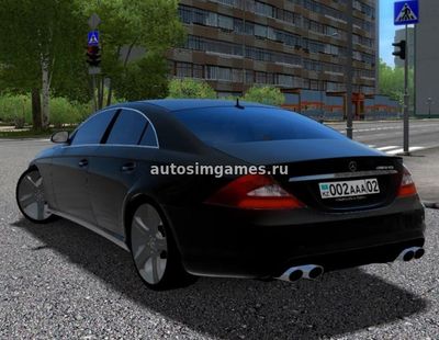 Mercedes-Benz CLS 500 для City Car Driving 1.5.3