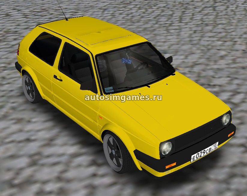 Машина Volkswagen Golf 2 GTI для Omsi 2 скачать мод