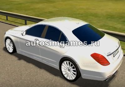 Mercedes-Benz S500 W222 для City Car Driving 1.5.3