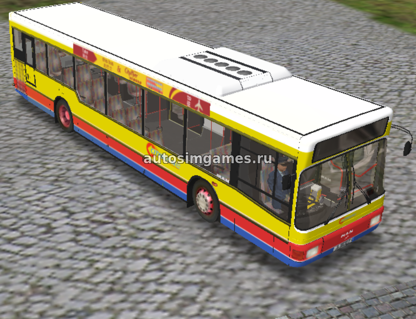 Автобус Man NL262 для Omsi 2 скачать мод