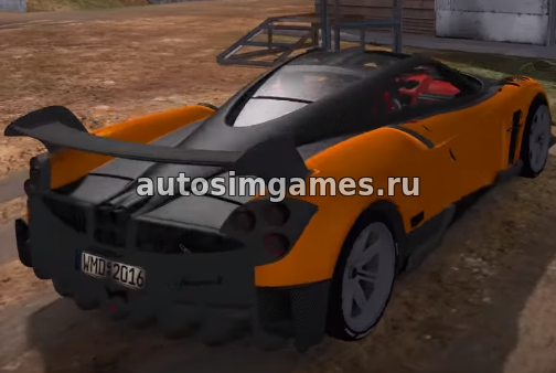 Машина Pagani Huayra для Euro Truck Simulator 2 v1.27 скачать мод