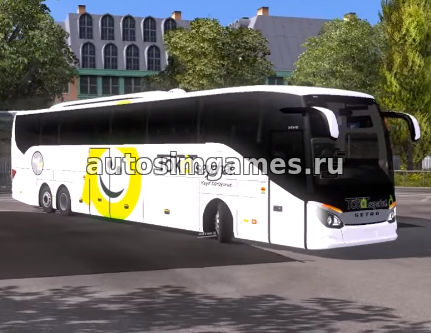 Автобус Setra 519 HDH v3 для Euro Truck Simulator 2 1.27 скачать мод