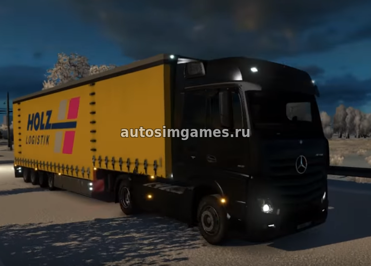 RusMap 1.7.3 для Euro Truck Simulator 2 v1.27