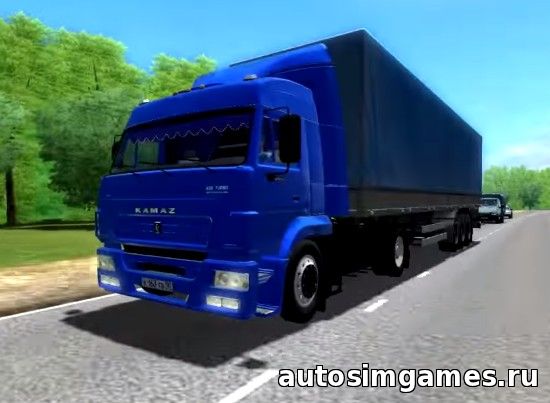 Скачать мод KamAZ 5460 Рестайлинг для City Car Driving 1.3.3