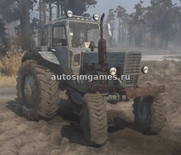 Трактор МТЗ-82 для Mudrunner v11.12.17