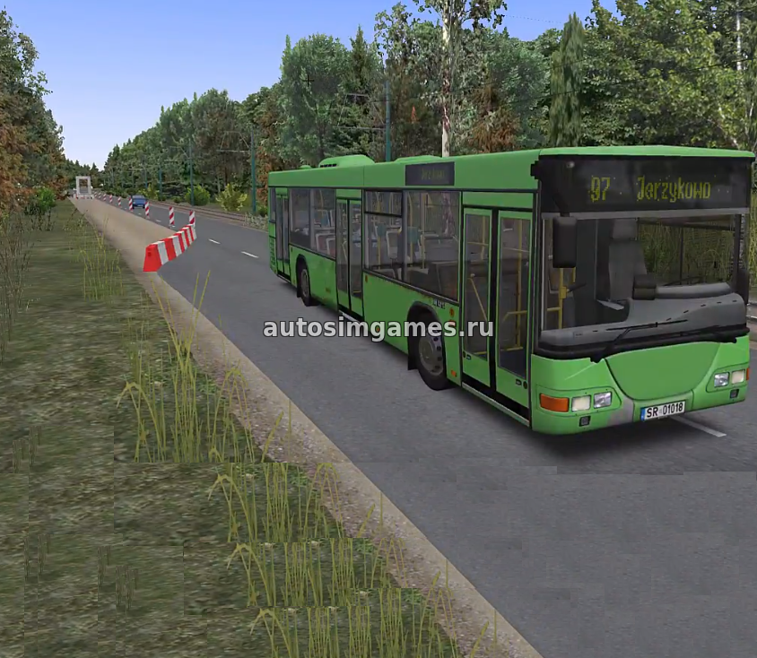 Мод автобусная и трамвайная карта Nowe Piekary Bus & Tram для Omsi 2