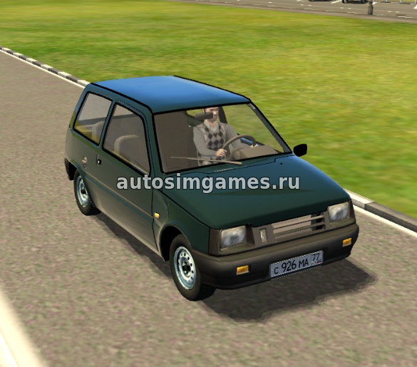 Мод российское авто ока Ваз-1111 для 3D инструктор 2.2.7