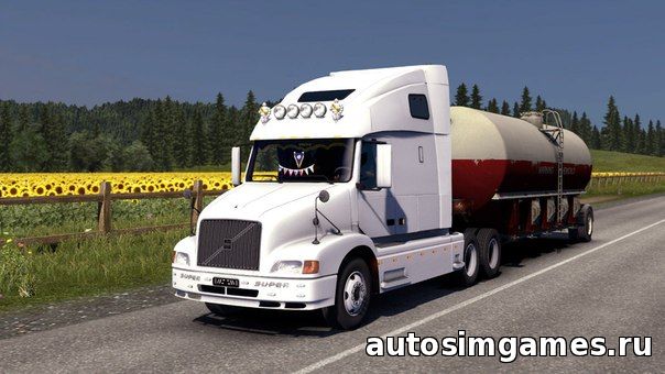 Мод Volvo VNL 660 для Euro Truck Simulator 2