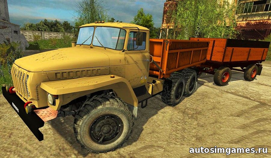 Мод Урал-5557 для farming simulator 2015