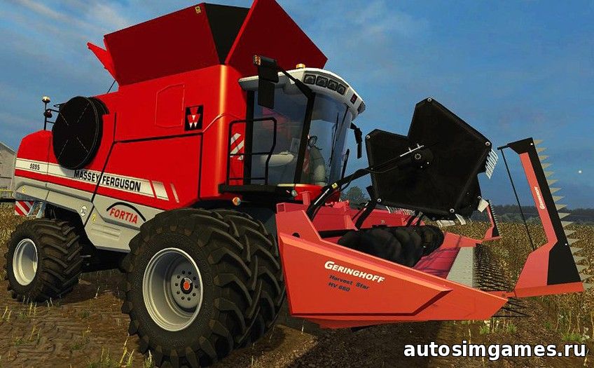 Жатка Geringhoff Harvest Star HV660 для Farming Simulator 2015
