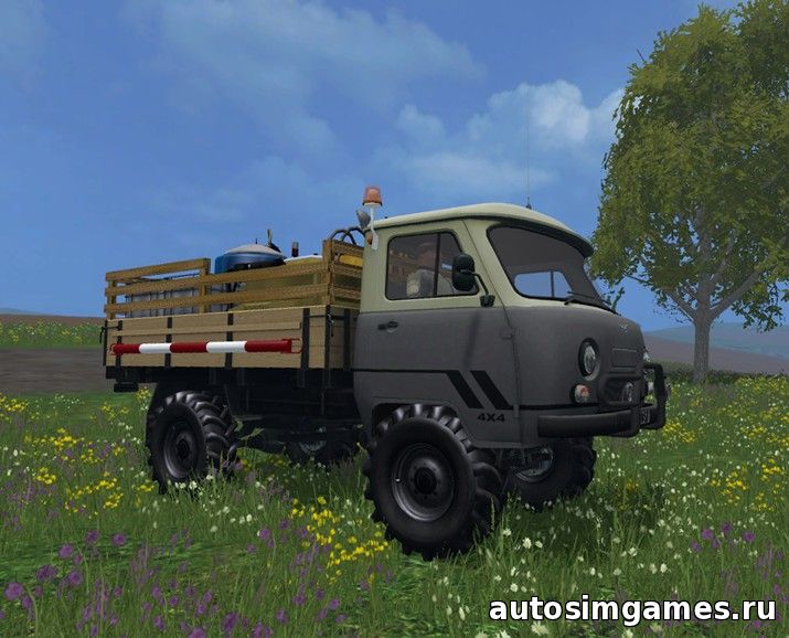 Мод УАЗ-452 для Farming Simulator 2015