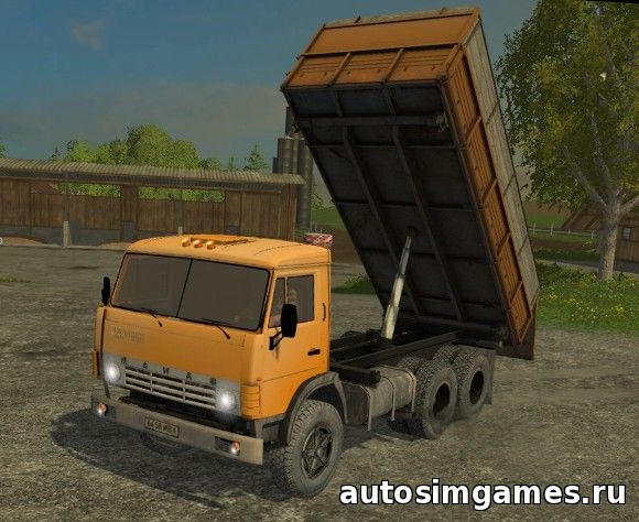 Мод КАМАЗ-55102 для Farming Simulator 2015