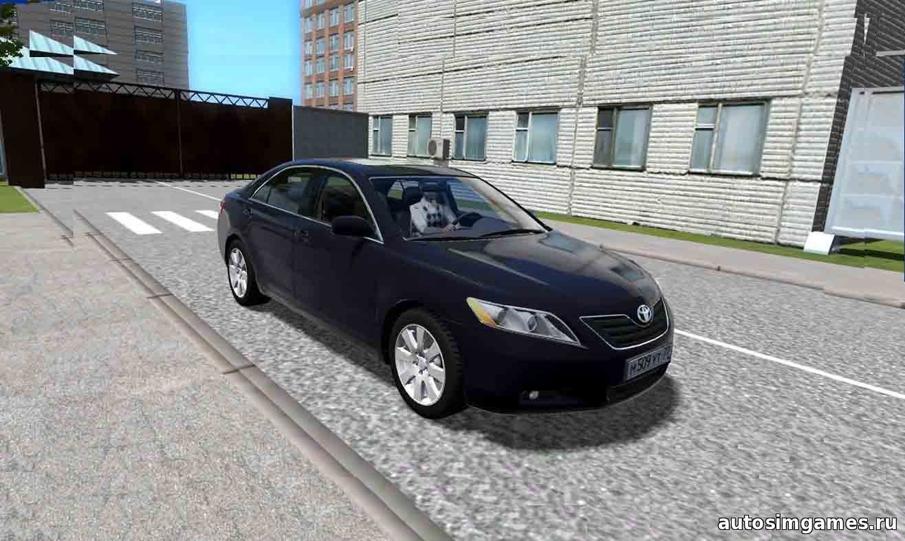 Мод Toyota Camry 2008 для City Car Driving 1.4.1