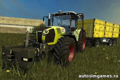 Мод CLAAS Arion 650 для farming simulator 2015