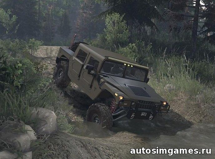 Hummer h1 для Spin Tires 2015