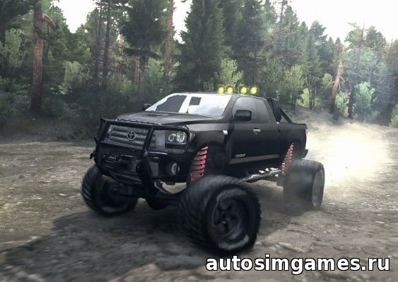 Toyota Tundra offroad для spin tires 2015