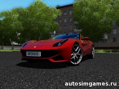 Ferrari F12 Berlinetta для City Car Driving 1.5.1