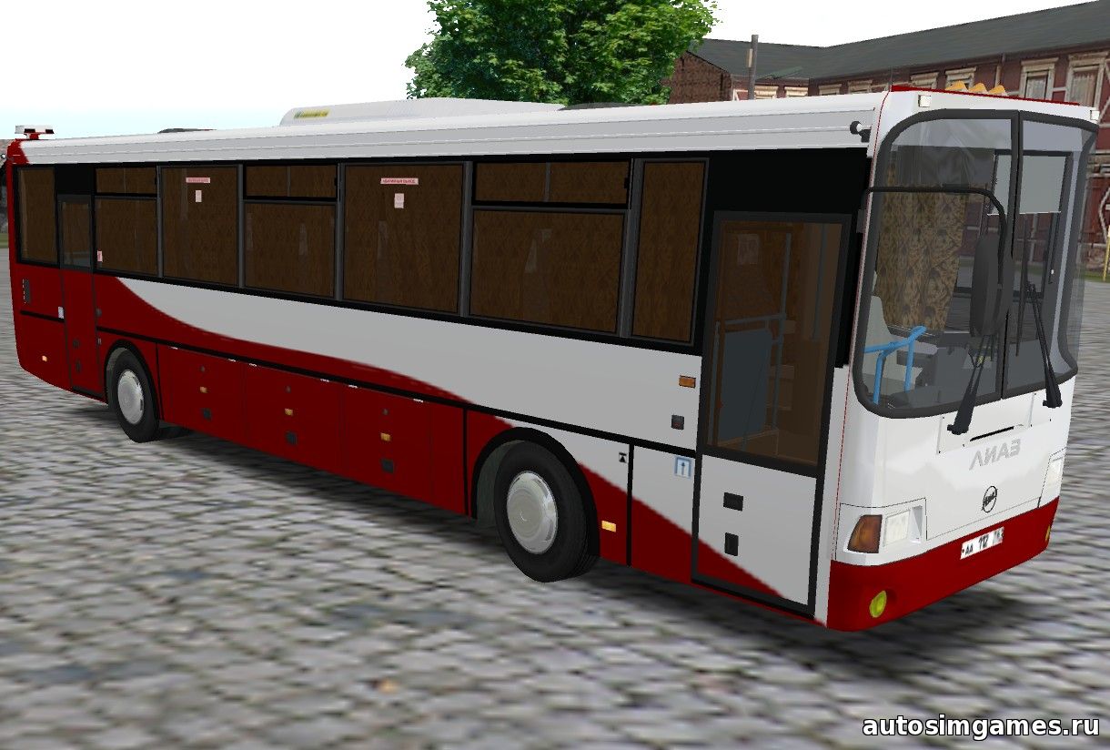 автобус Голаз-Лиаз 2007-2011 для Omsi 2
