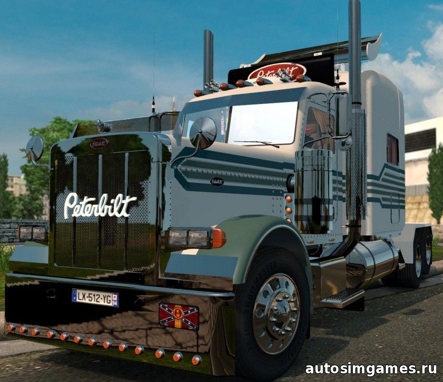 грузовик peterbilt 389 для euro truck simulator 2