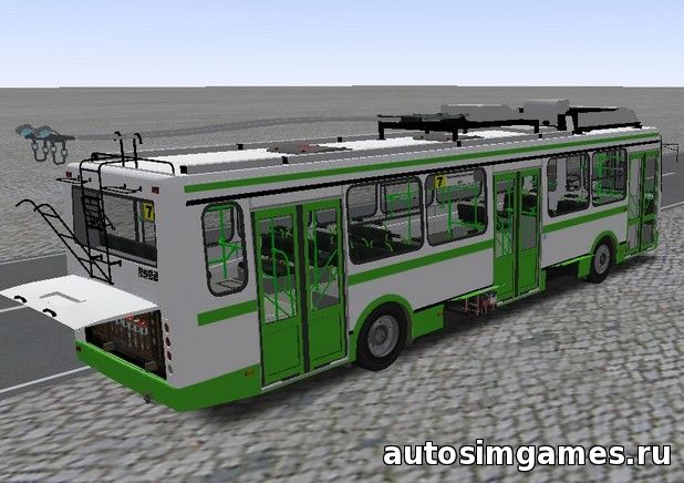 троллейбус лиаз-5280 взтм для Omsi 2