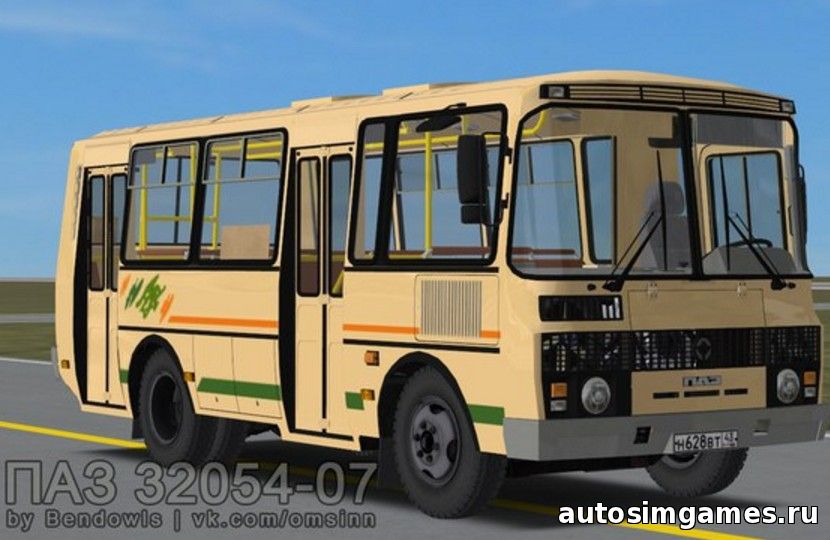 Мод автобус паз-32054-07 для Omsi 2